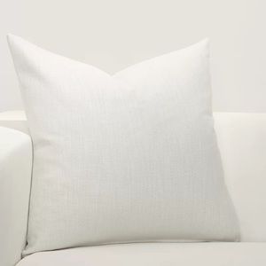 Fitzgerald White Lumiere Frost Square Pillow
